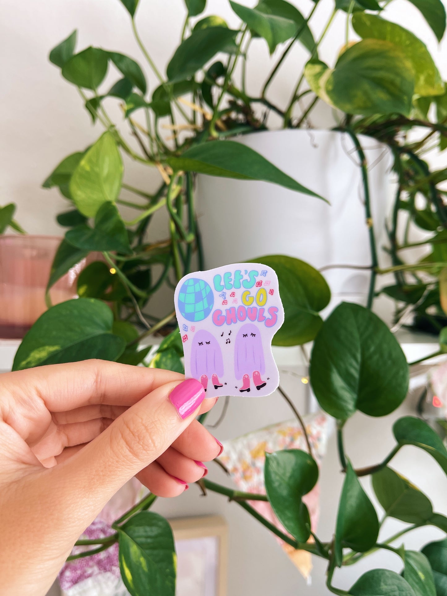 Let's Go Ghouls Sticker