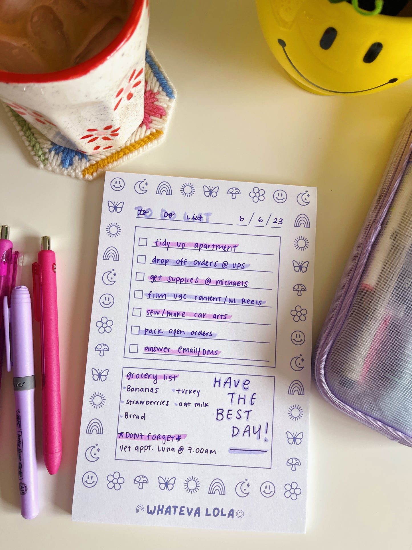 Favorite Things Daily Planner