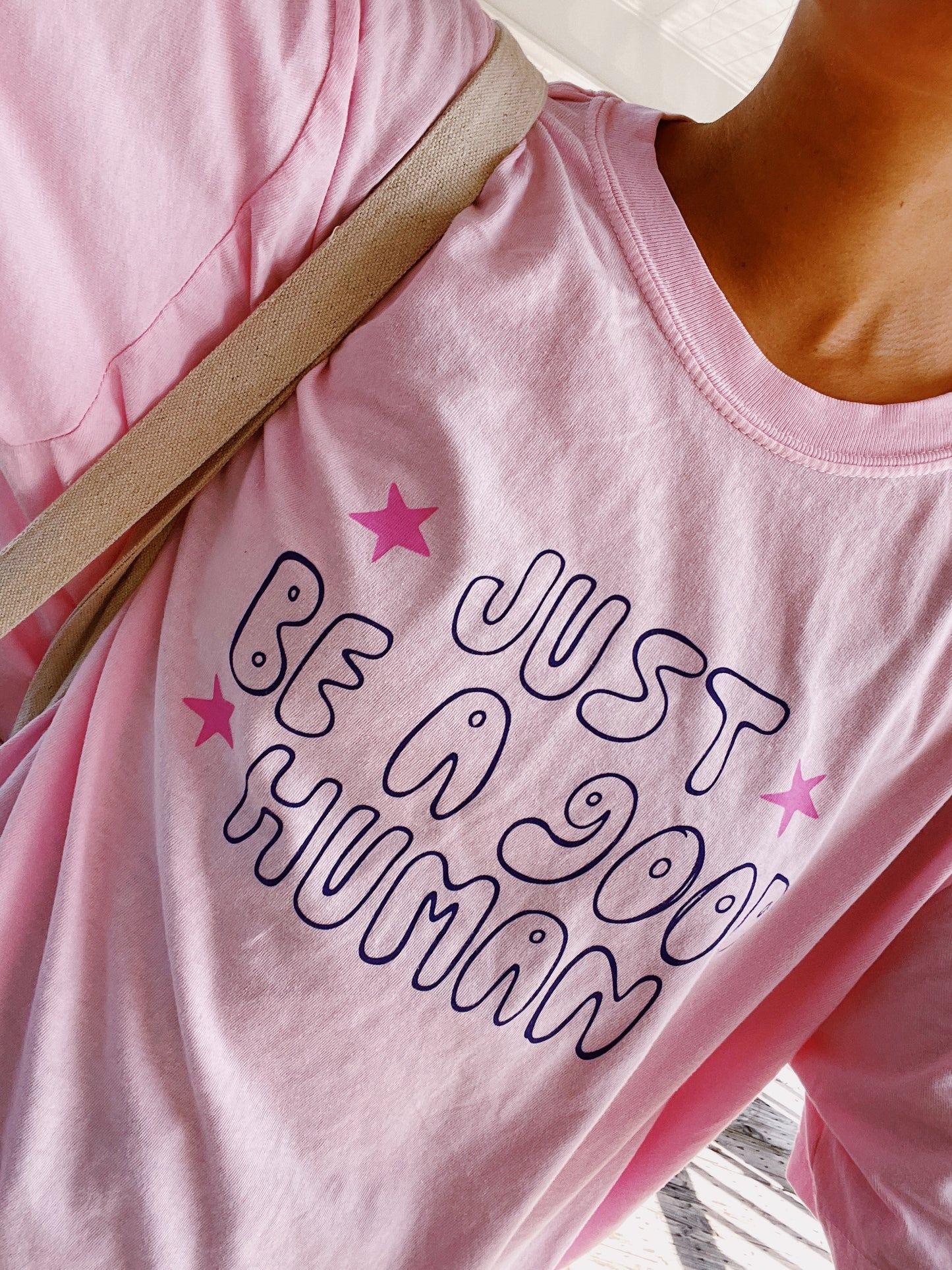 Just Be A Good Human Tee