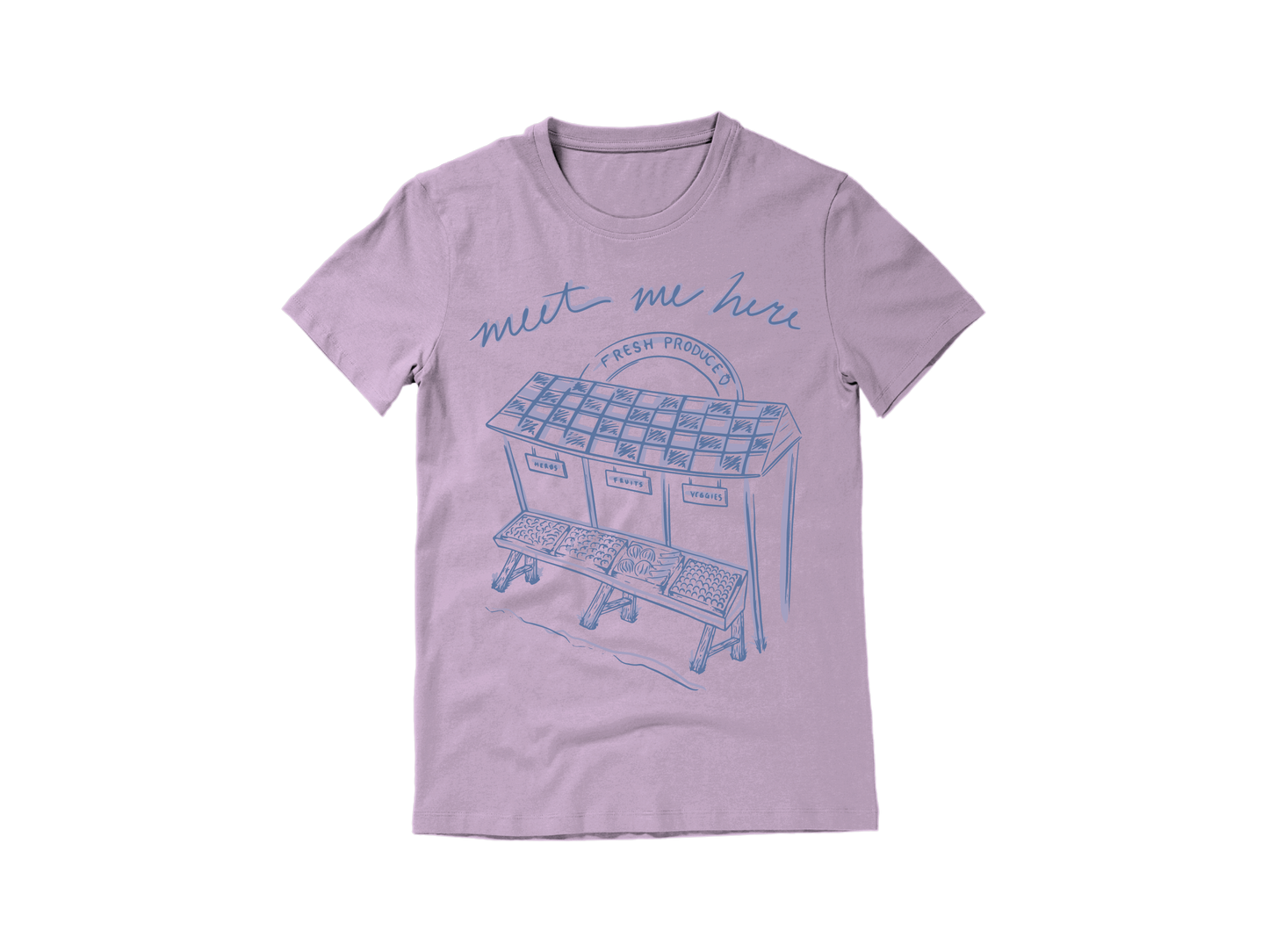 Meet Me Here (Farmers Market Tee)