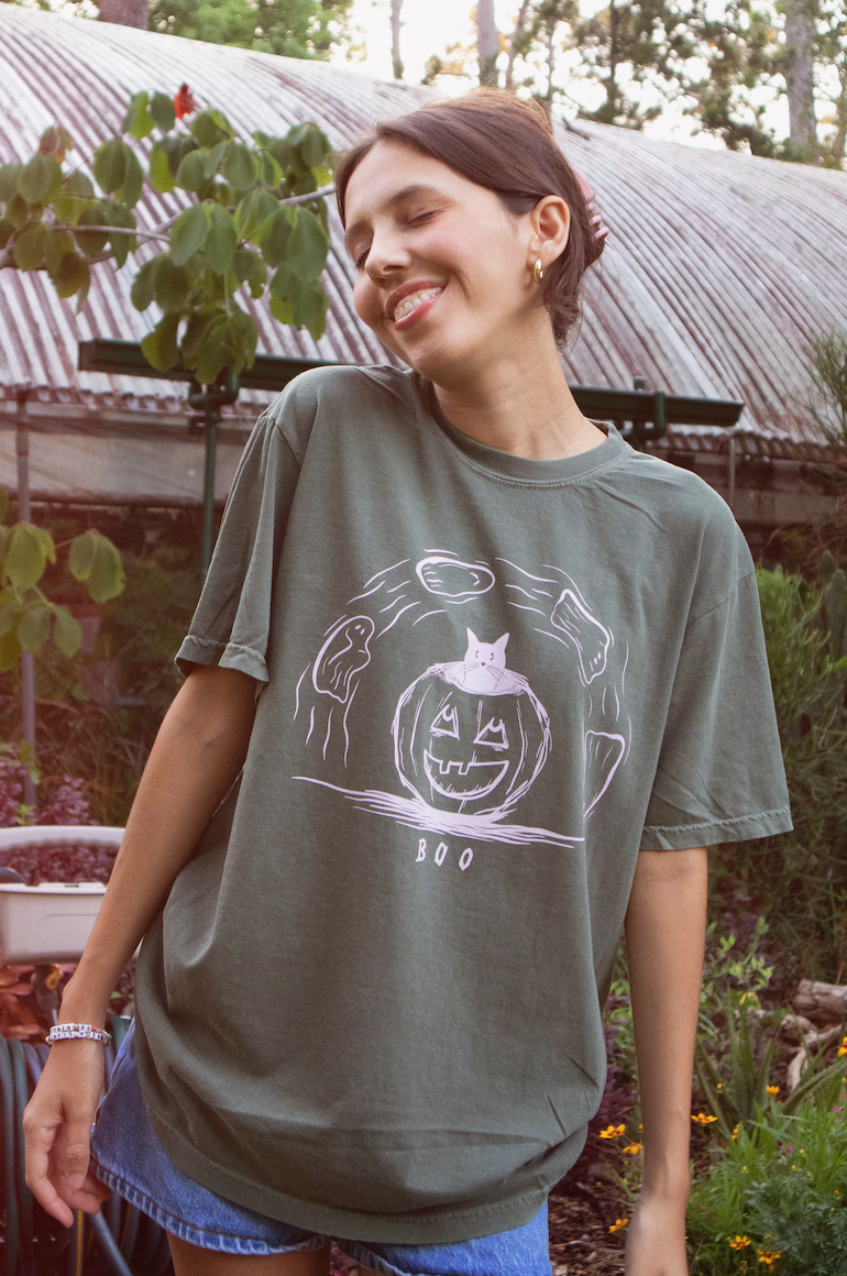 Pumpkin Cat Tee