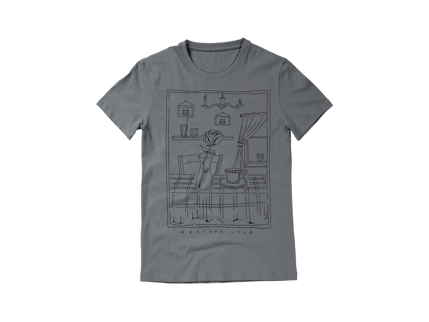Tea Time Grey Tee