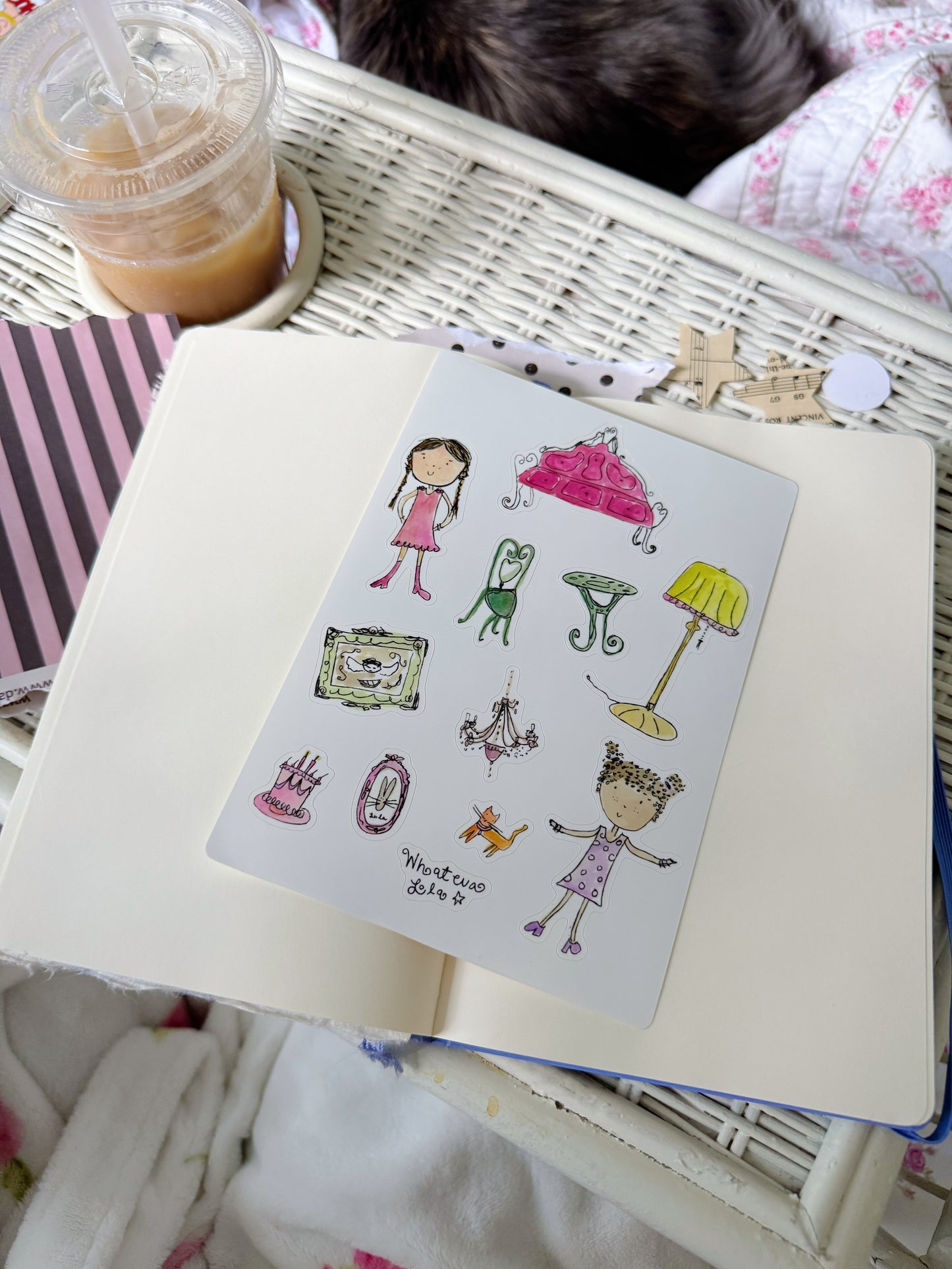 Whimsy Apartment Party Sticker Sheet