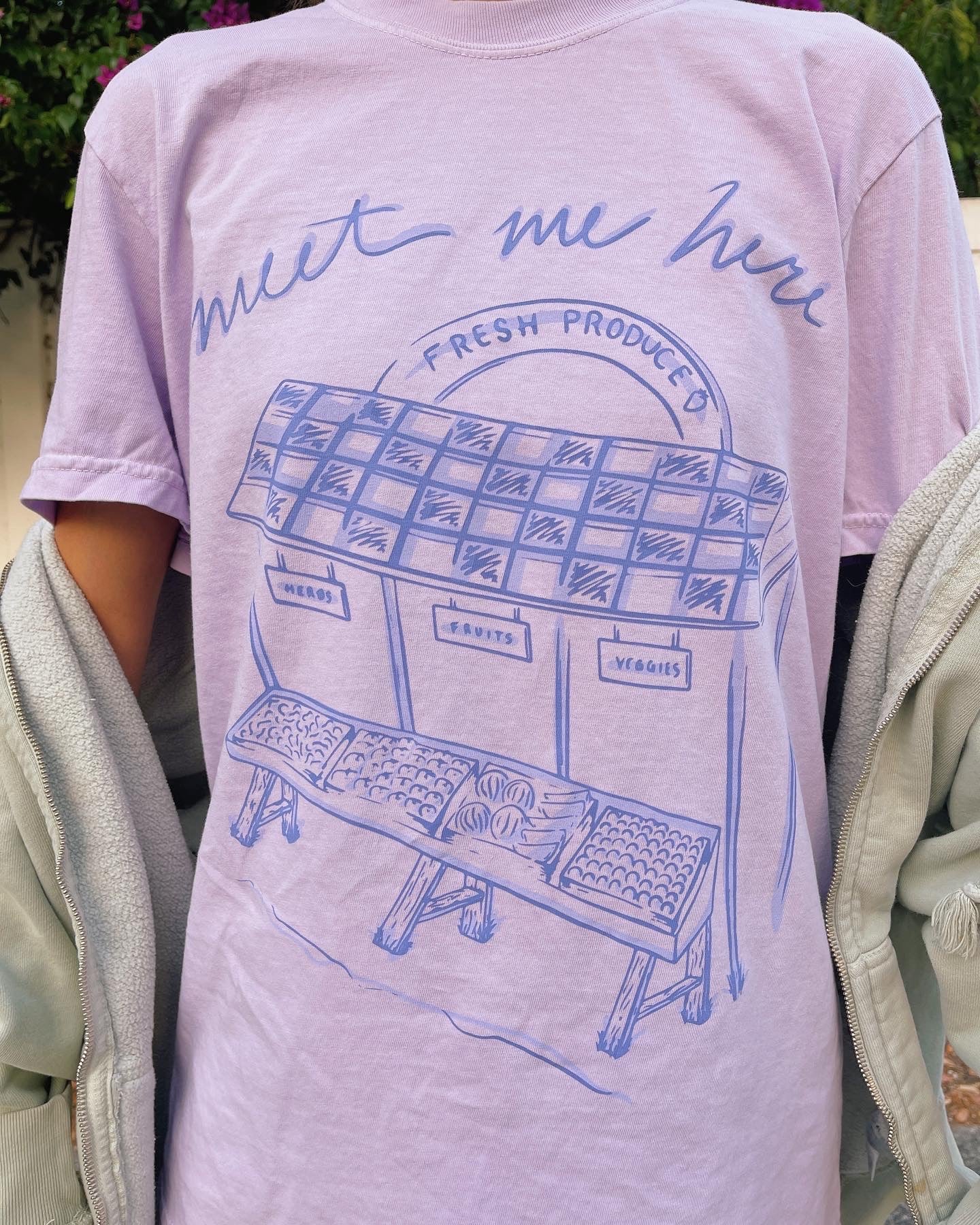 Meet Me Here (Farmers Market Tee)